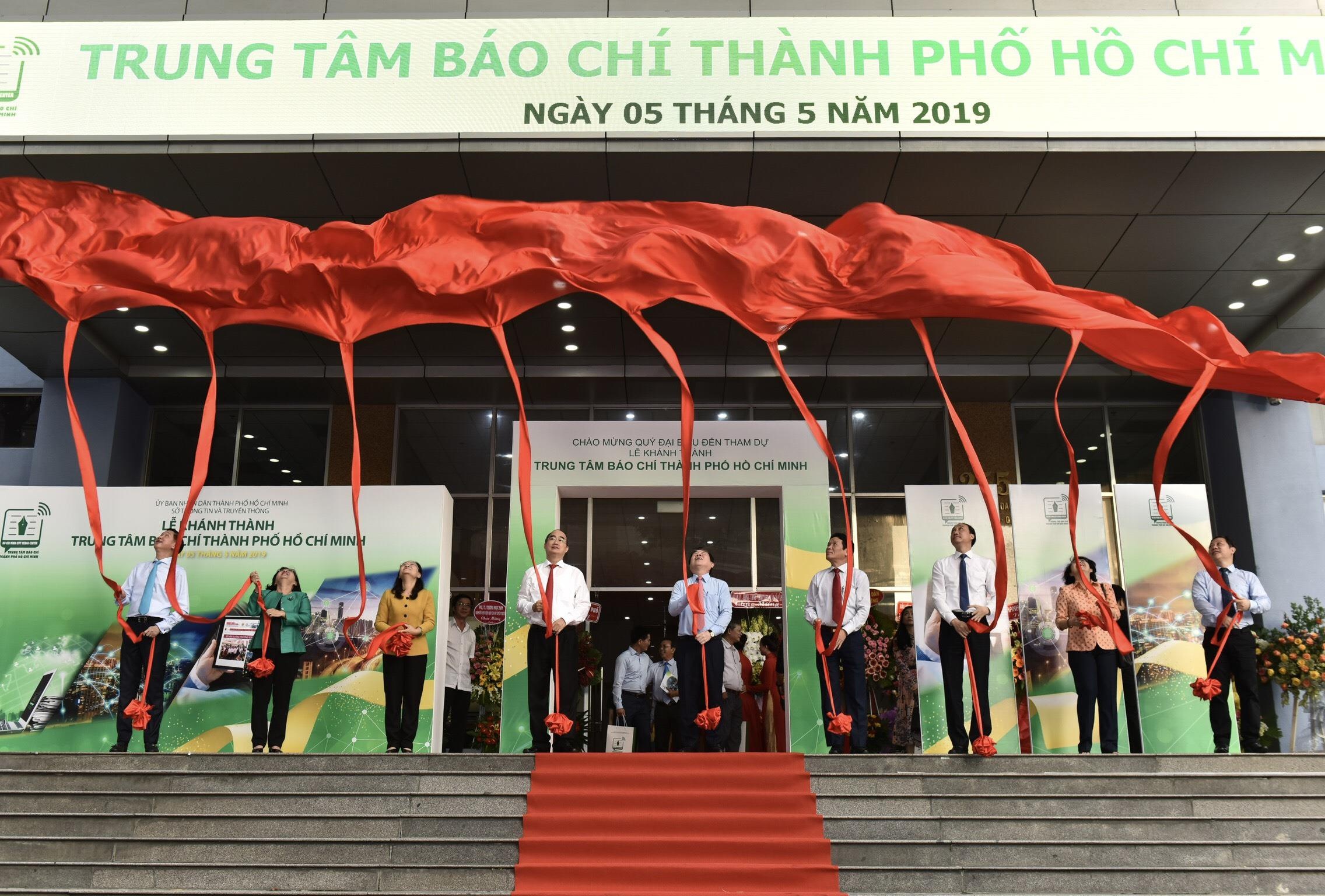 Khánh thành trụ sở trung tâm báo chí ảnh 2 Khanh thanh tru so trung tam bao chi anh 2