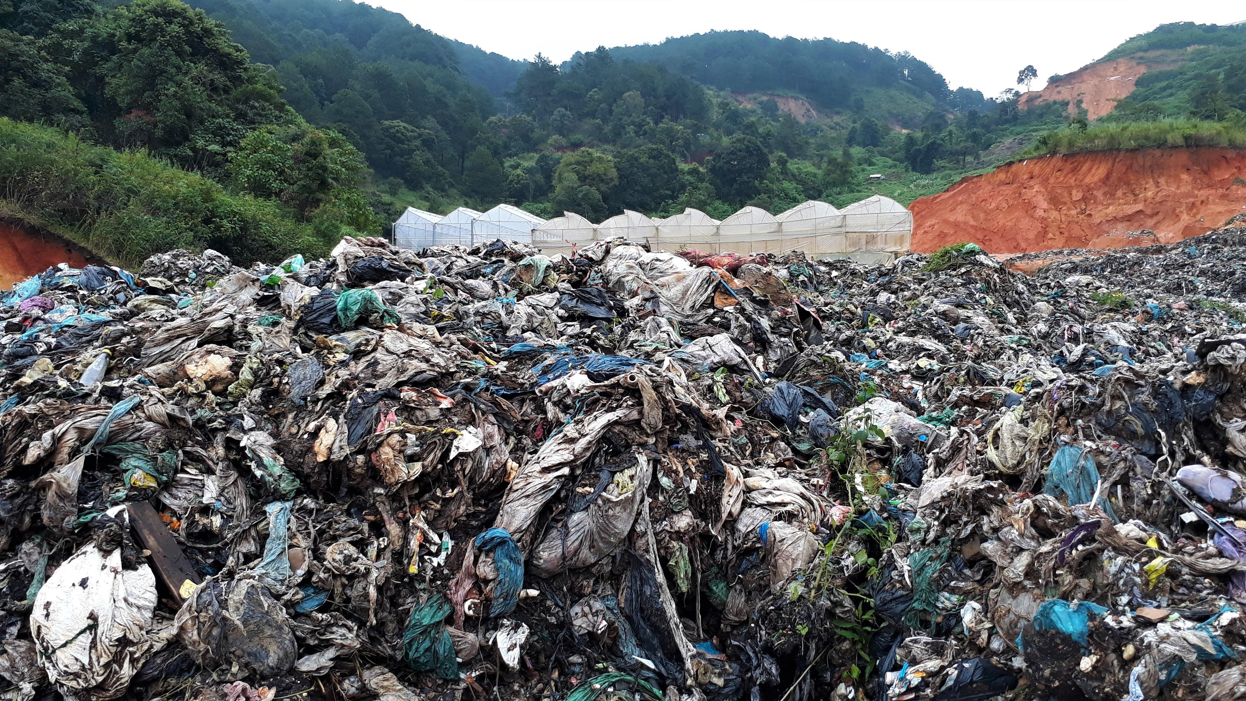 Bai rac Cam Ly Da Lat sat lo, ca tram tan rac tran xuong vuon nha dan hinh anh