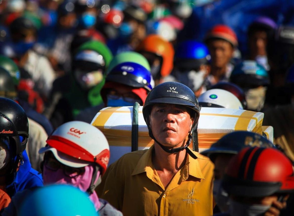 Dung cong nghe giam sat giao thong, TP.HCM van un tac hinh anh