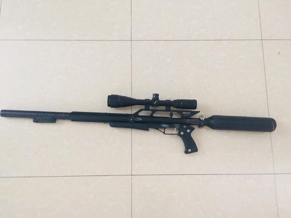 Thu giu sung tu che khi ra soat nguoi nghien ma tuy hinh anh