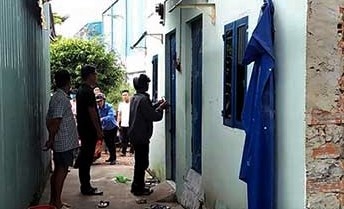 Nguoi phu nu tu vong bat thuong trong phong tro hinh anh