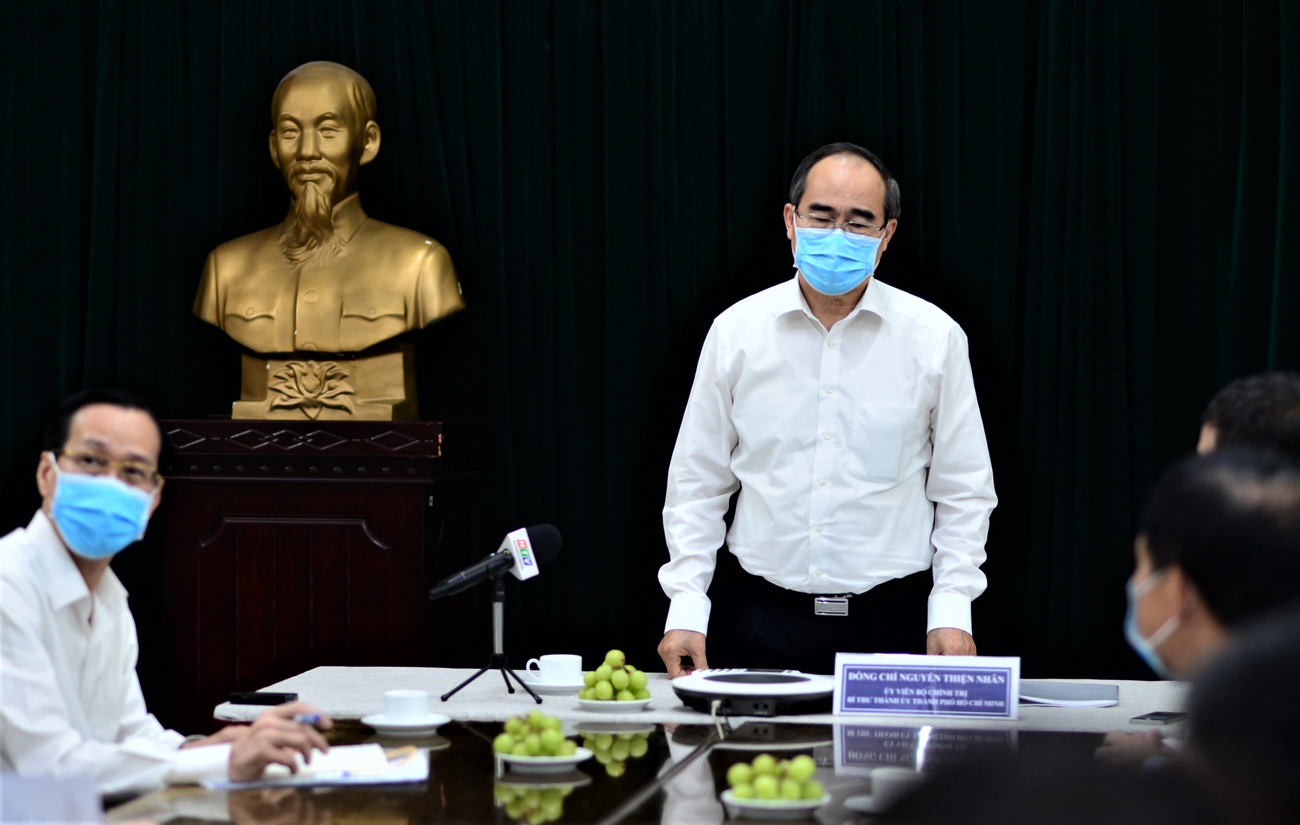 Bi thu Nhan noi ve Covid19 anh 1