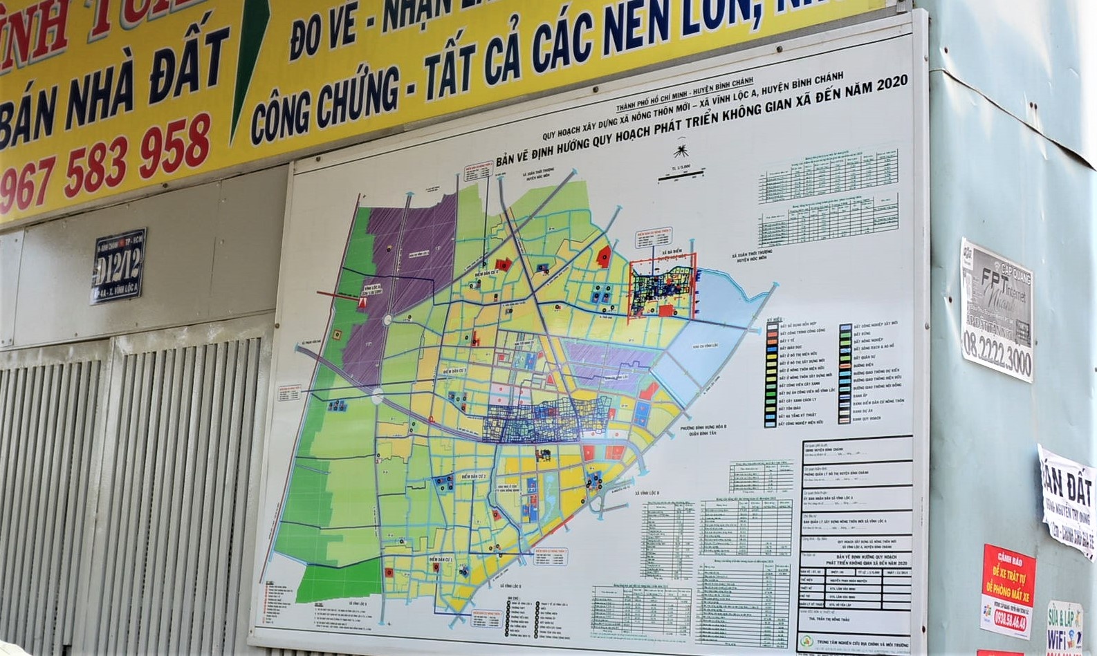 Bao ke xay dung tai Binh Chanh anh 3