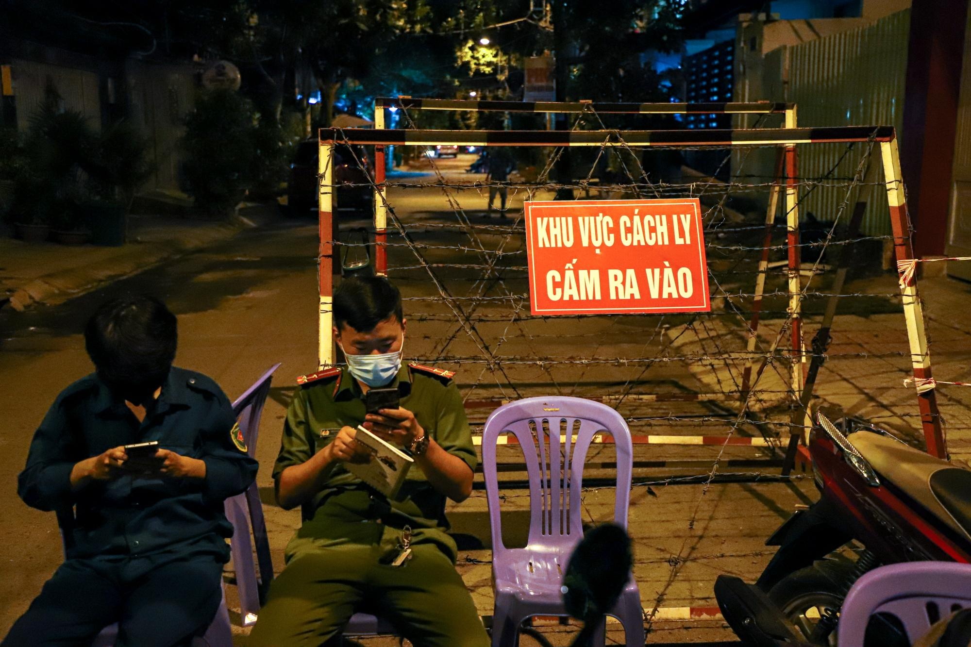 Phong toa mot con duong o quan Thu Duc hinh anh