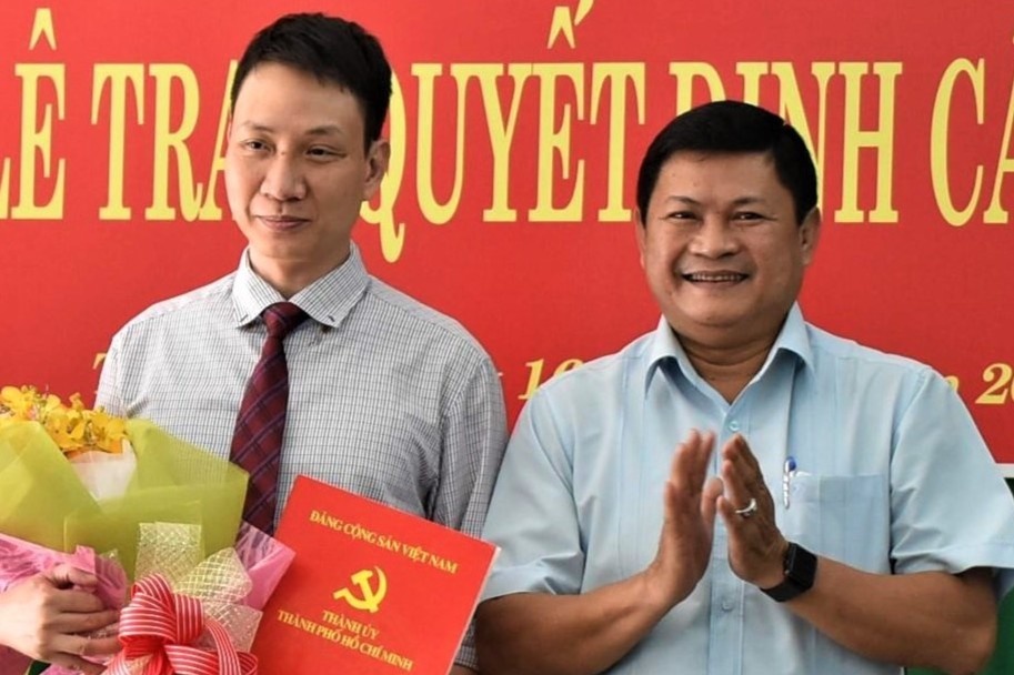 Ong Truong Trung Kien lam Pho bi thu quan Thu Duc hinh anh