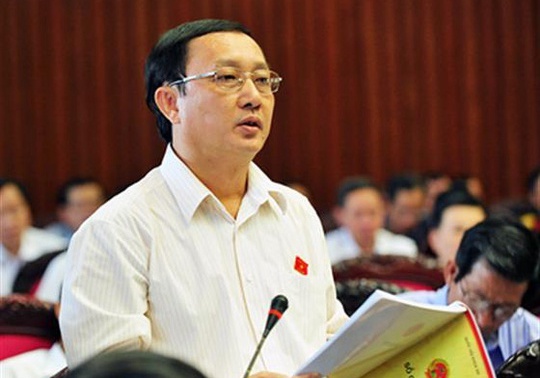 Bo Chinh tri gioi thieu nhan su Bo truong Khoa hoc Cong nghe hinh anh