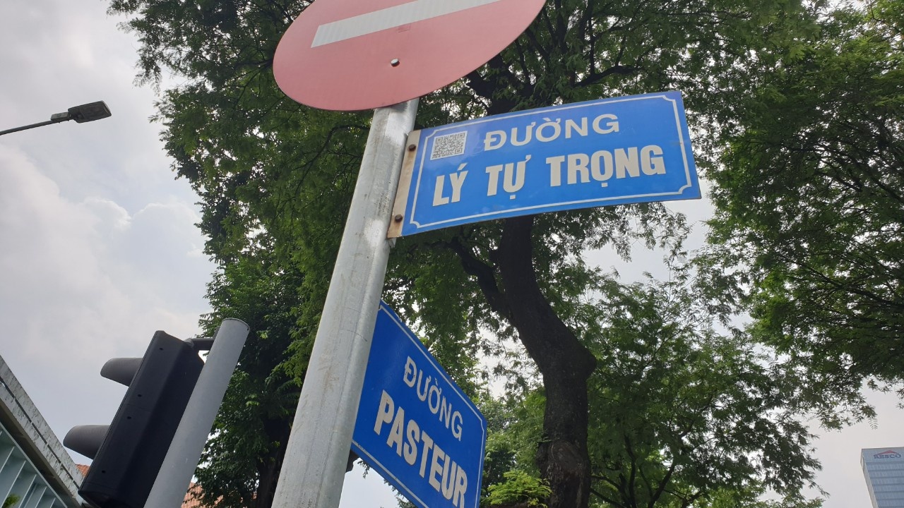 QR code ten duong HCM anh 1