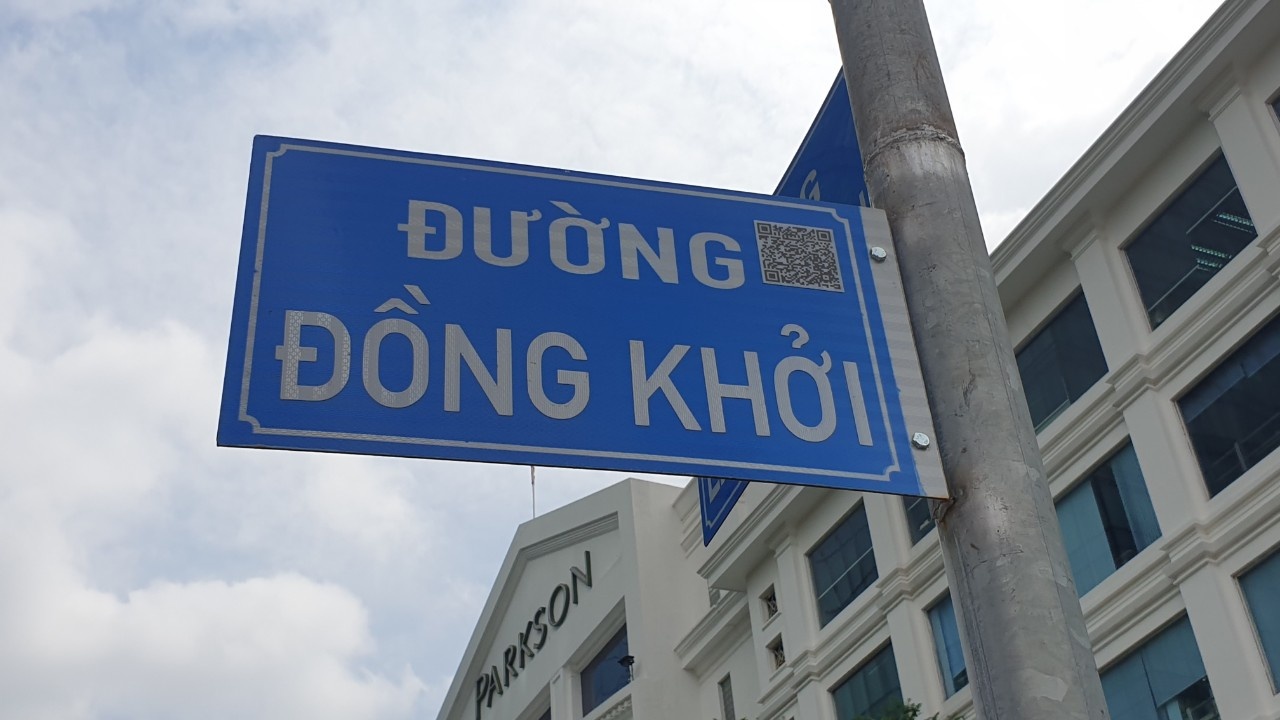 Tra thong tin duong tai TP.HCM bang QR code hinh anh