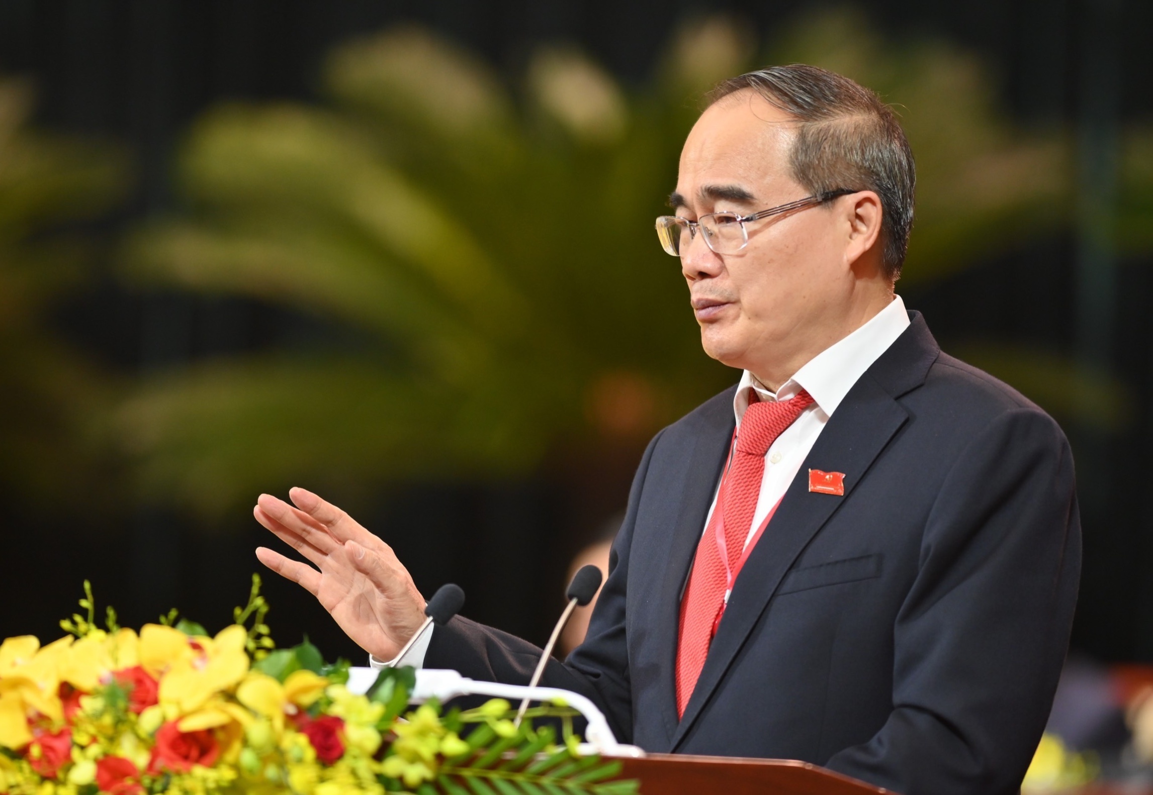 Dai hoi Dang bo TP.HCM hop phien tru bi hinh anh