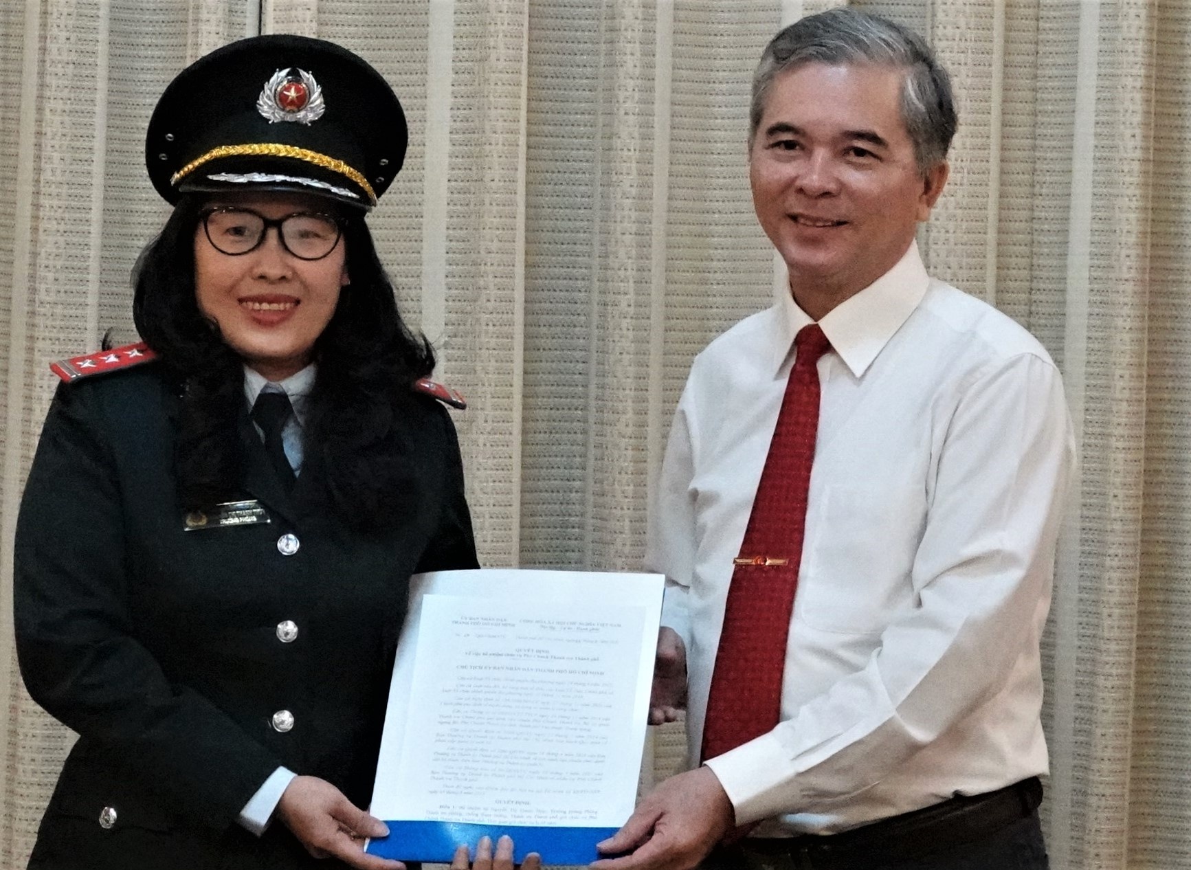 Ba Nguyen Thi Thanh Thuy lam Pho chanh Thanh tra TP.HCM hinh anh
