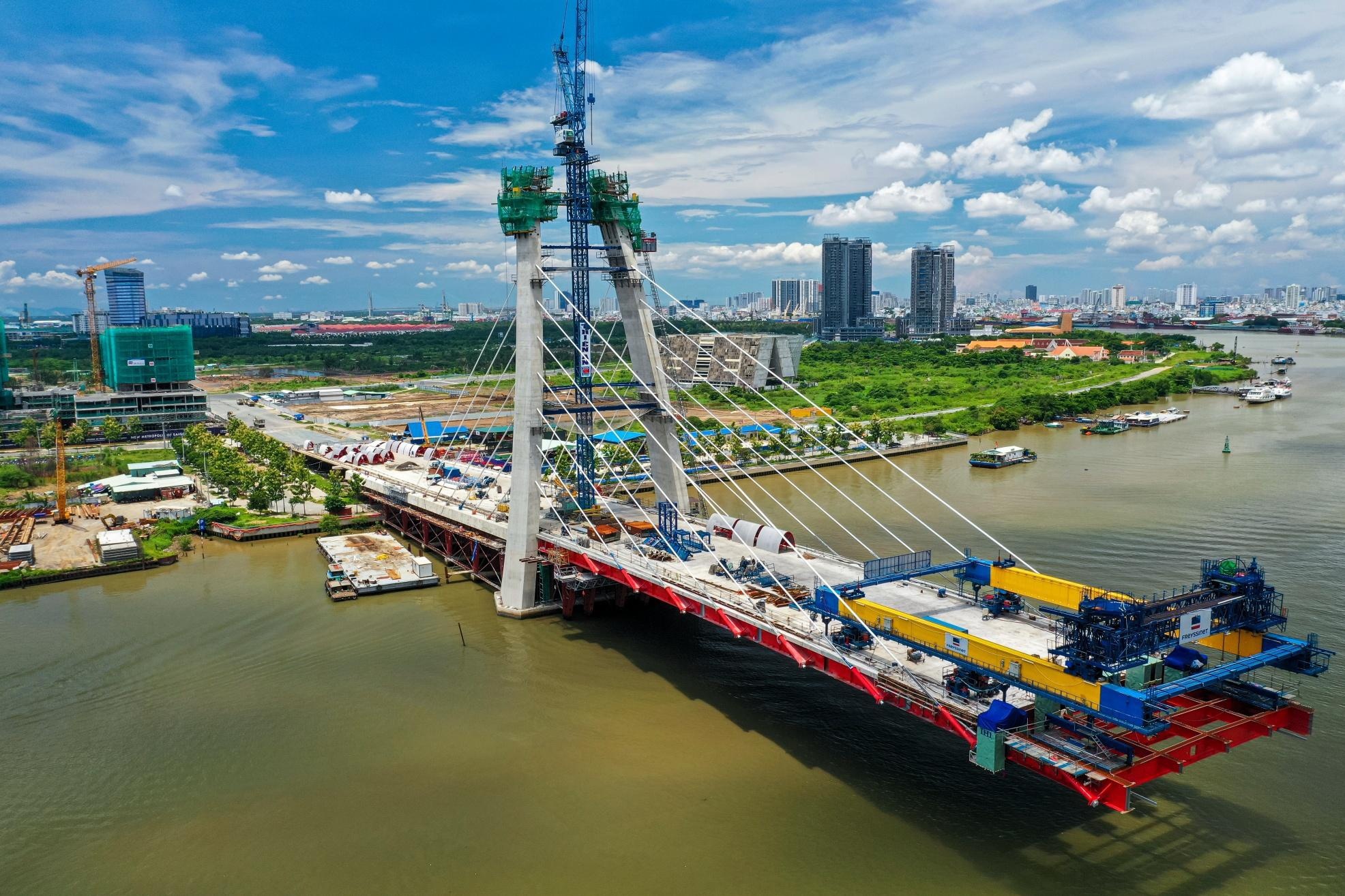 Khi nao xong cau Thu Thiem 2 anh 1