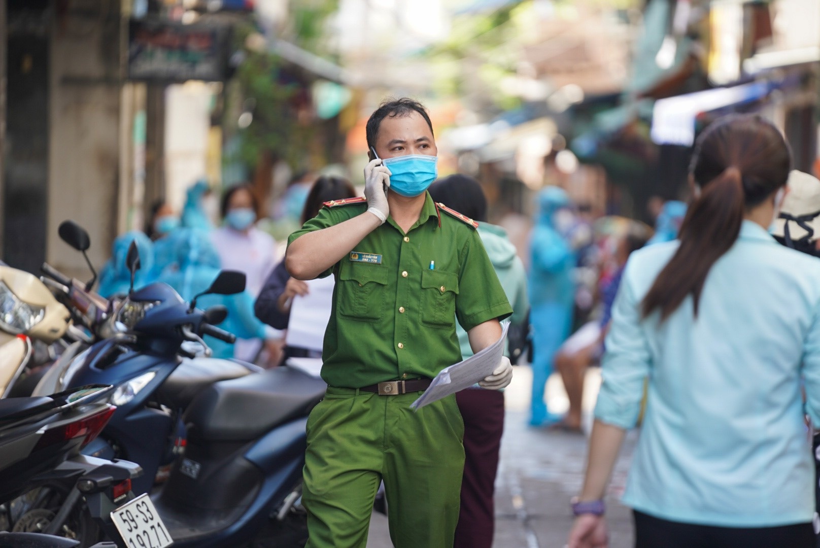 Phong toa duong Nguyen Dinh Chieu anh 8