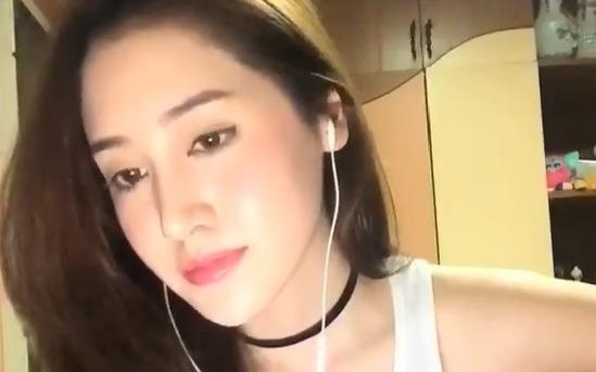 Hotgirl Thai Lan cover 'Anh trang no ho long toi' hinh anh