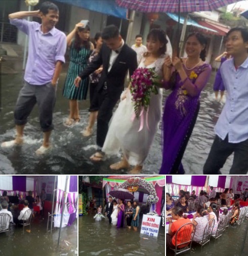 Dam cuoi ngap nuoc anh 1