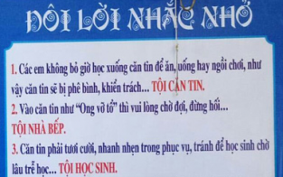 Thay giao the duc voi bang noi quy hai huoc hinh anh