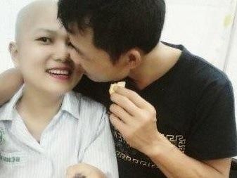 Nguoi chong tuyet voi cua co gai 9X bi ung thu mau hinh anh