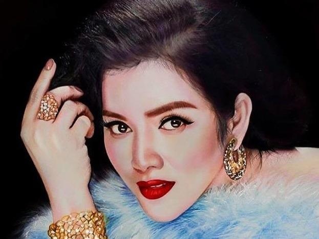 Nam sinh 16 tuoi ve chan dung sao Viet song dong nhu that hinh anh