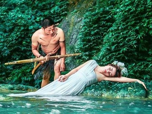 Anh cuoi phong cach tho dan cua doi tre Ninh Binh hinh anh