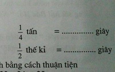 Bai toan lop 4 yeu cau doi tan ra giay hinh anh