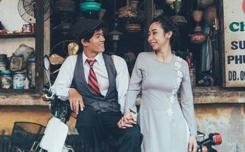 Cap 9X chup anh cuoi tai hien Ha Noi nhung nam 80 hinh anh