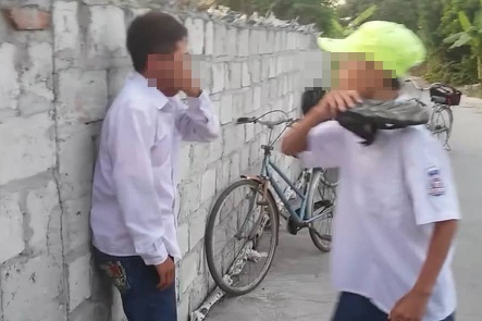 Học sinh lớp 7 bị đánh ảnh 1 Hoc sinh lop 7 bi danh anh 1