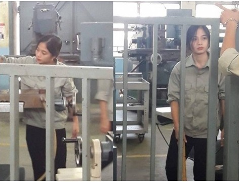 co gai bong dung noi tieng tren mang anh 1