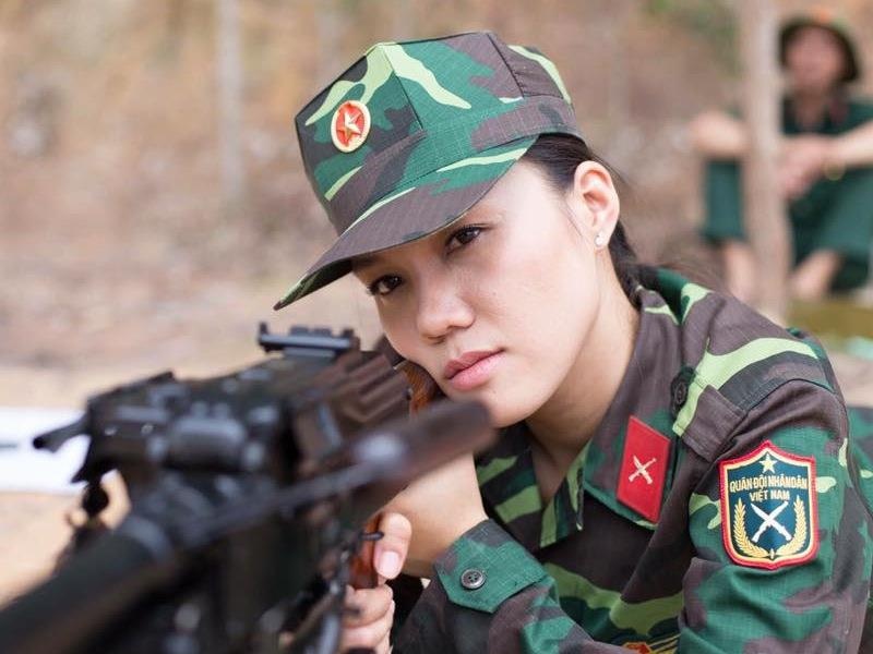 Nhan sac xinh dep cua nu xa thu 9X hinh anh