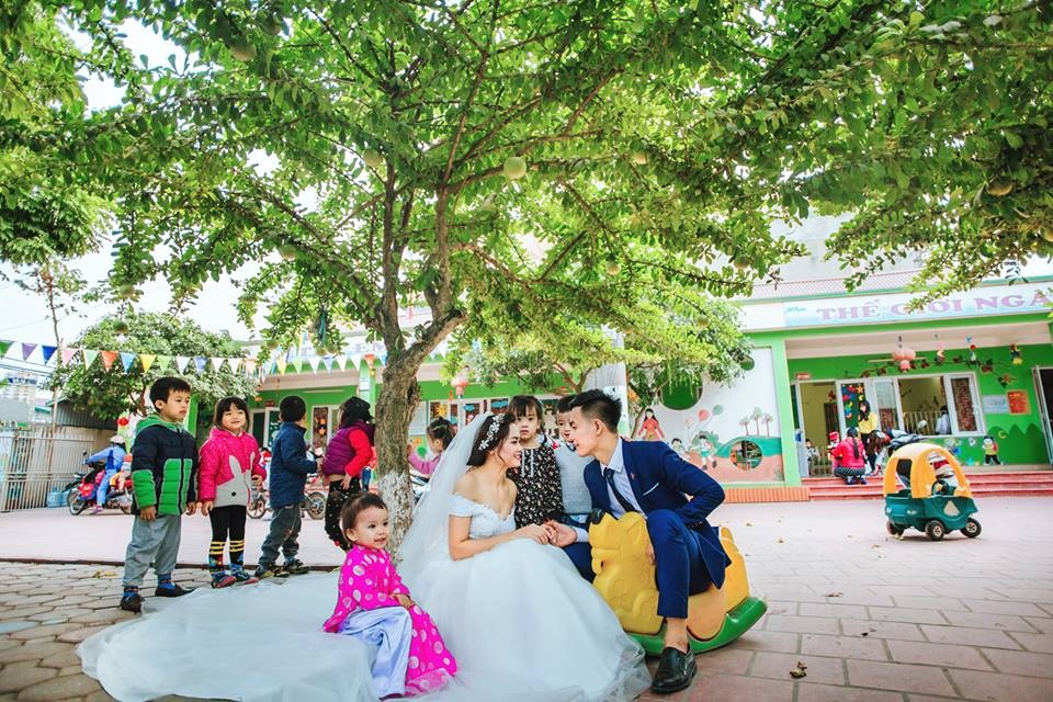ảnh cưới tại trường mầm non ảnh 5 anh cuoi tai truong mam non anh 5