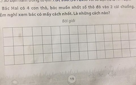 bài toán nhốt thỏ ảnh 1 bai toan nhot tho anh 1