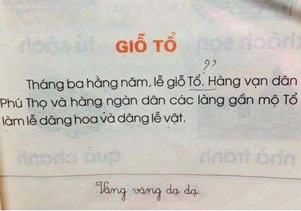 Phu huynh thac mac ve cau van trong sach Tieng Viet lop mot hinh anh