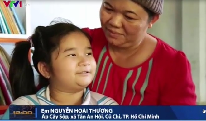 nghị lực của cô bé Hoài Thương ảnh 1 nghi luc cua co be Hoai Thuong anh 1