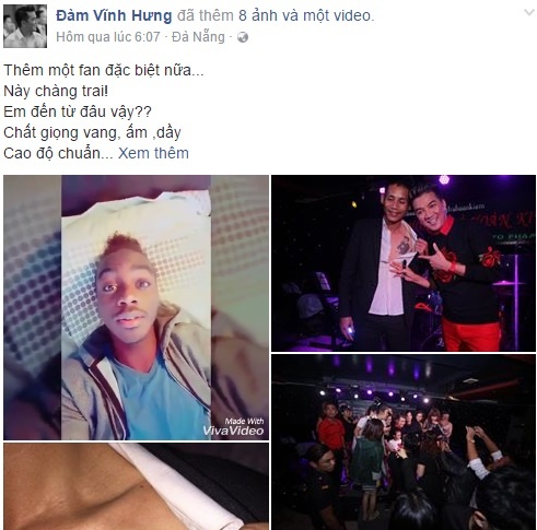 chàng Tây hát Say tình ảnh 1 chang Tay hat Say tinh anh 1