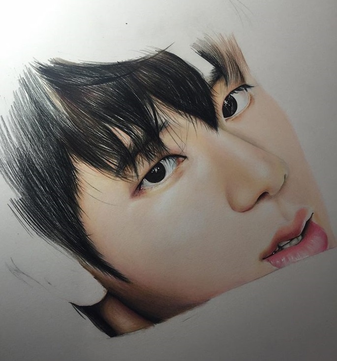 thieu nu ve tranh dep anh 7