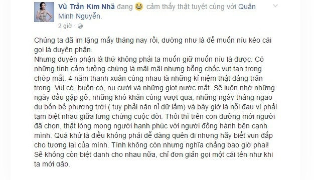 Kim Nhã ly hôn chồng ảnh 1 Kim Nha ly hon chong anh 1