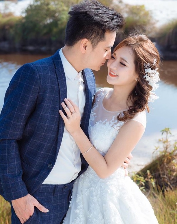 anh cuoi lang man cua Thu Huong anh 8