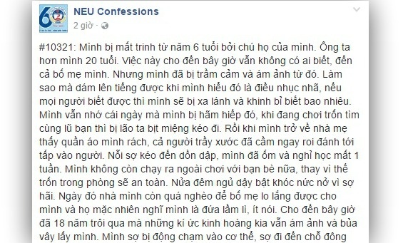 bị chú họ xâm hại năm 6 tuổi ảnh 1 bi chu ho xam hai nam 6 tuoi anh 1