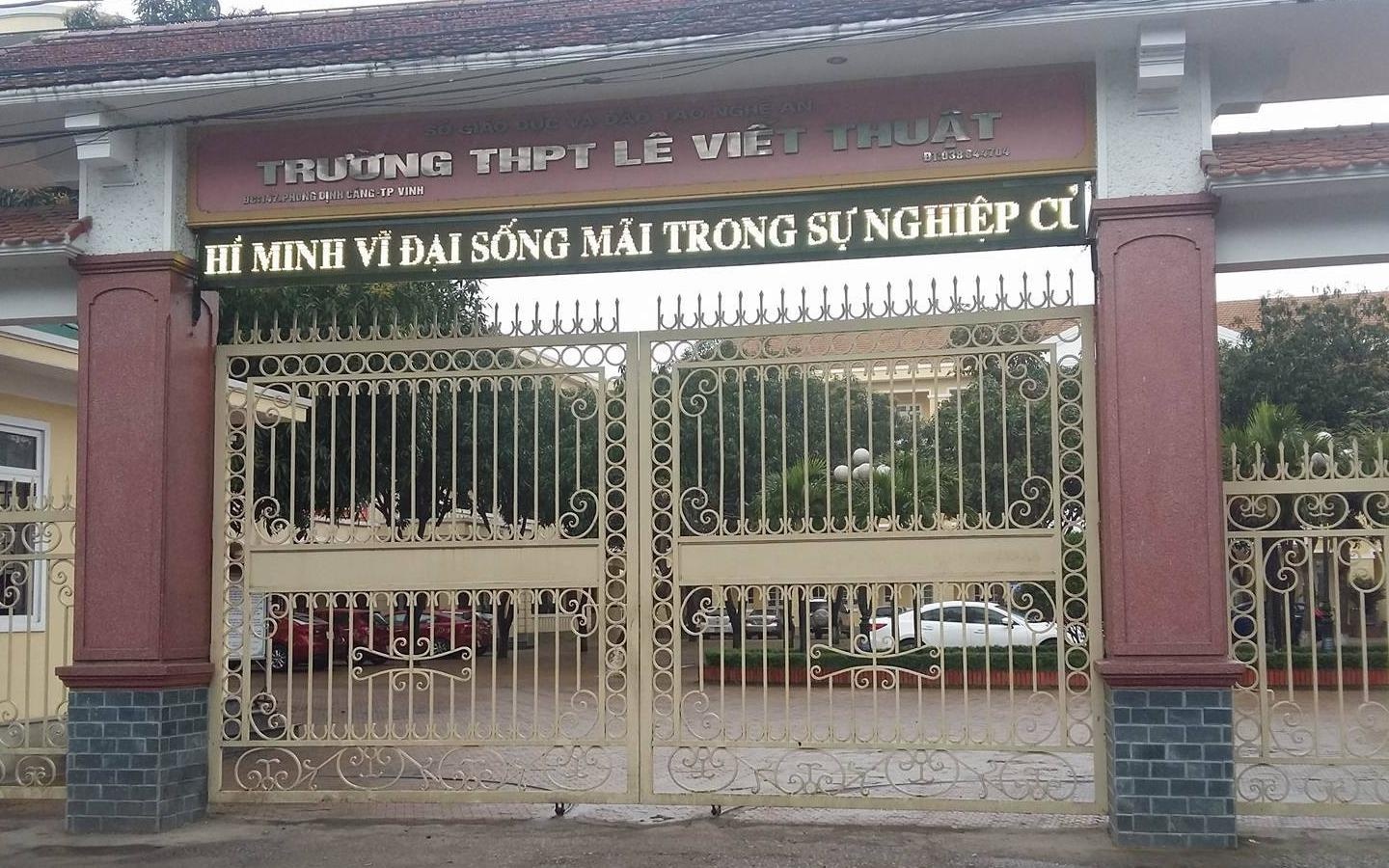 Nu giam thi bi to gian lan trong ky thi hoc sinh gioi tinh Nghe An hinh anh