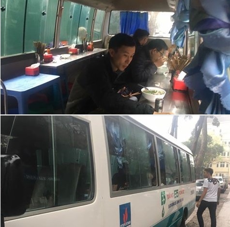 bún chả trong xe khách ảnh 1 bun cha trong xe khach anh 1