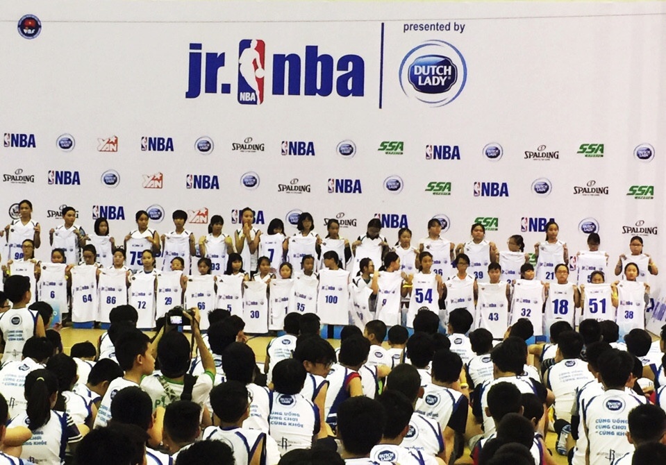 100 học sinh được chọn vào NBA ảnh 1 100 hoc sinh duoc chon vao NBA anh 1