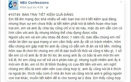 chàng trai bị đá vì hà tiện ảnh 1 chang trai bi da vi ha tien anh 1