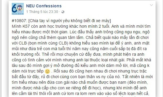 chia tay vì bạn trai không biết đi xe máy ảnh 1 chia tay vi ban trai khong biet di xe may anh 1