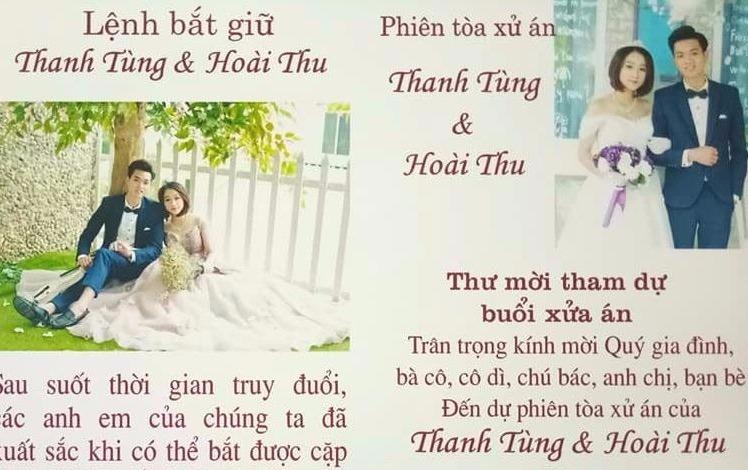 Thiep cuoi 'lenh truy na' doc dao cua doi tre Tuyen Quang hinh anh