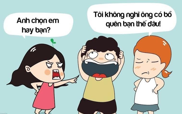7 tinh huong con trai khon kho khi co ban than khac gioi hinh anh