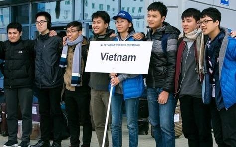 9X Viet gianh huy chuong vang Olympic Vat ly chau A 2017 hinh anh