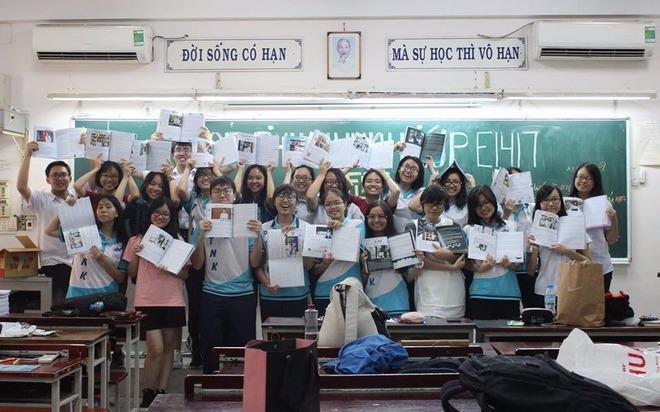 Nhom hoc sinh Sai Gon che ca khuc 'Noi nay co anh' hinh anh