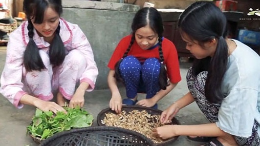 teen Quang Binh lam MV Phan lam con gai anh 1