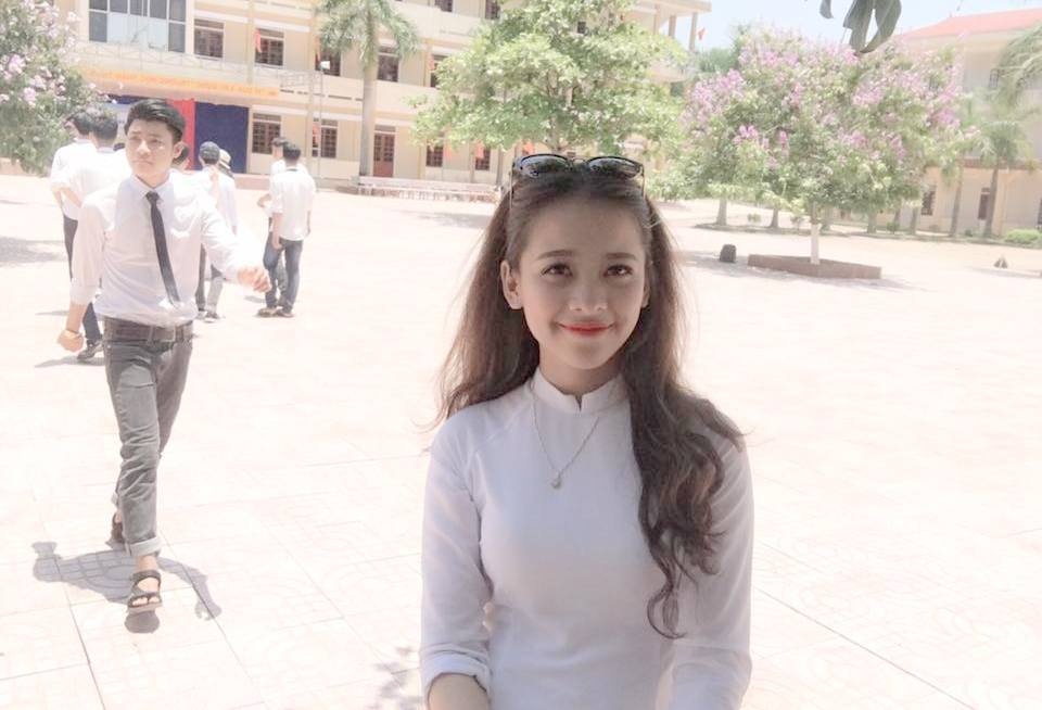 nữ sinh Nghệ An được dân mạng tìm kiếm ảnh 2 nu sinh Nghe An duoc dan mang tim kiem anh 2