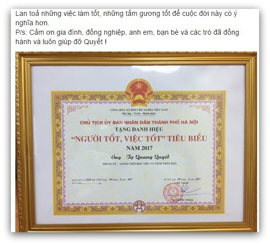 thầy giáo công an mở lớp ôn thi miễn phí ảnh 1 thay giao cong an mo lop on thi mien phi anh 1