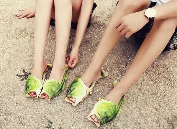 trào lưu dép cá rô phi xanh ảnh 3 trao luu dep ca ro phi xanh anh 3