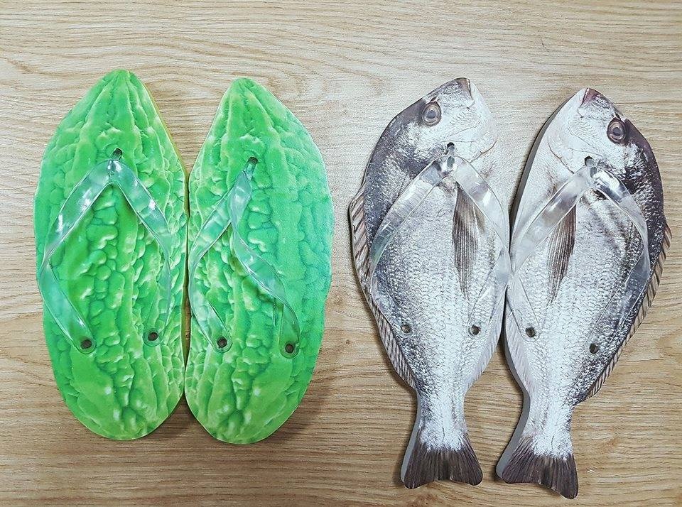 trào lưu dép cá rô phi xanh ảnh 6 trao luu dep ca ro phi xanh anh 6